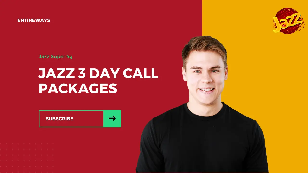 Jazz 3 Day Call Packages