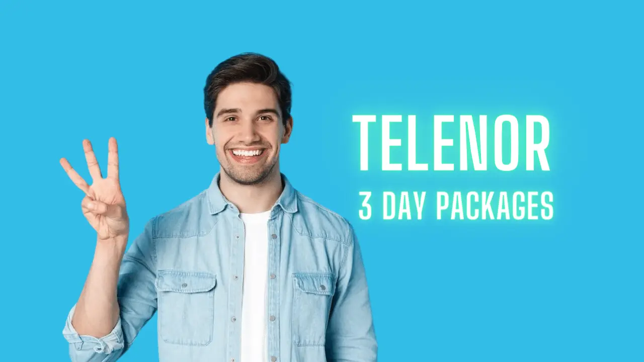 Telenor 3 Days Internet Packages