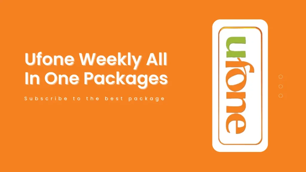 Ufone Weekly All In One Packages