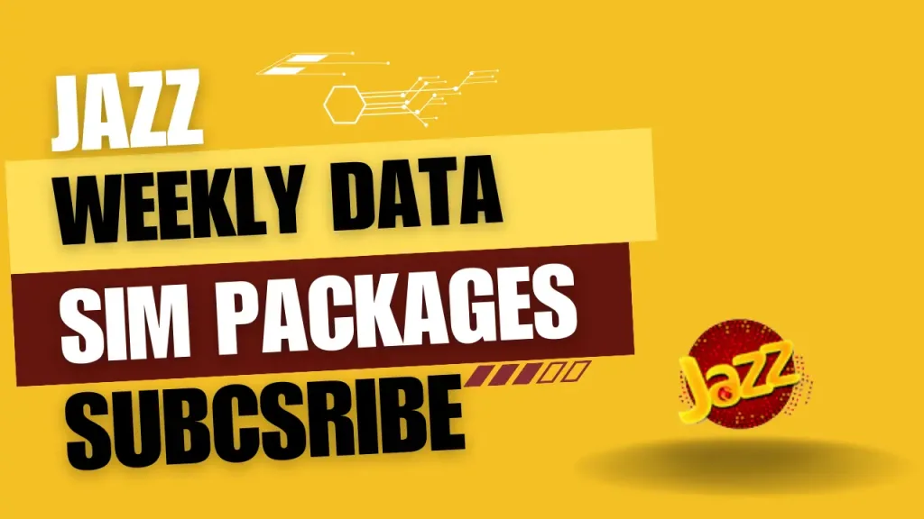 Jazz Weekly Data SIM Packages