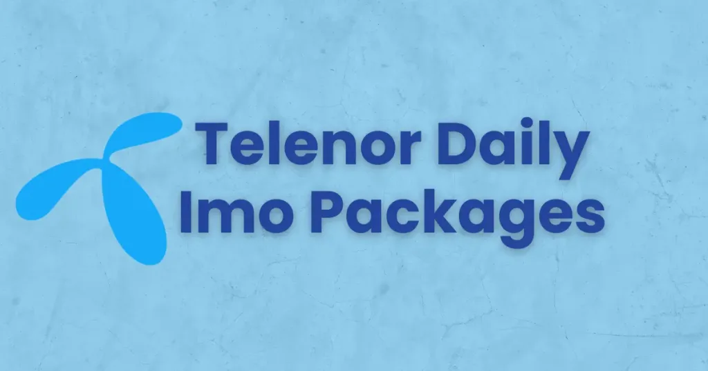 Telenor Daily IMO Packages