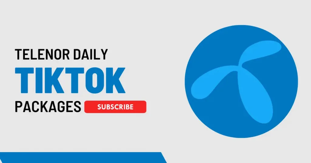 Telenor Daily TikTok Packages