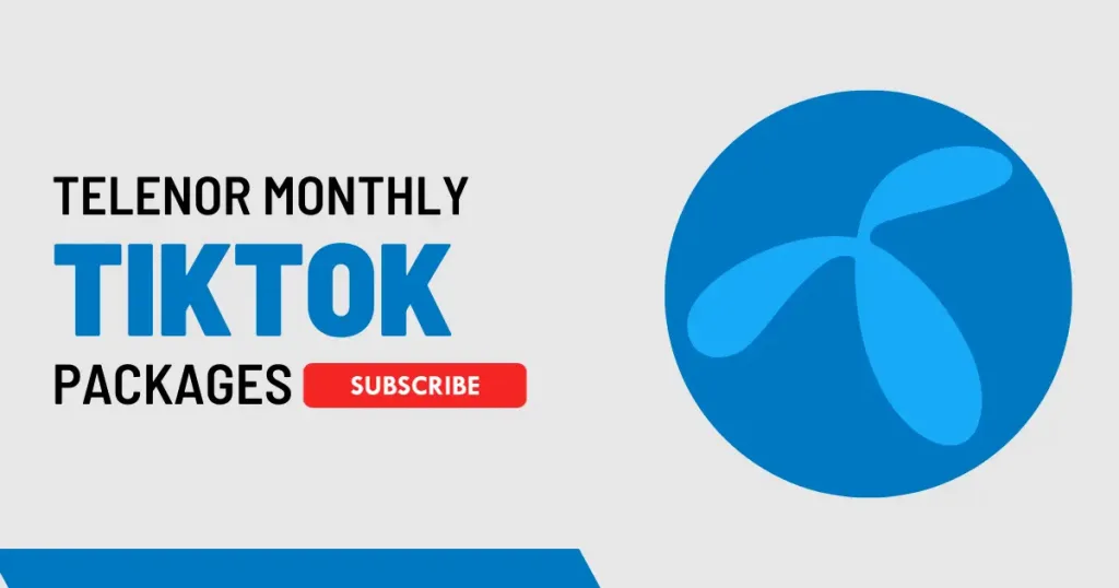 Telenor Monthly TikTok Packages