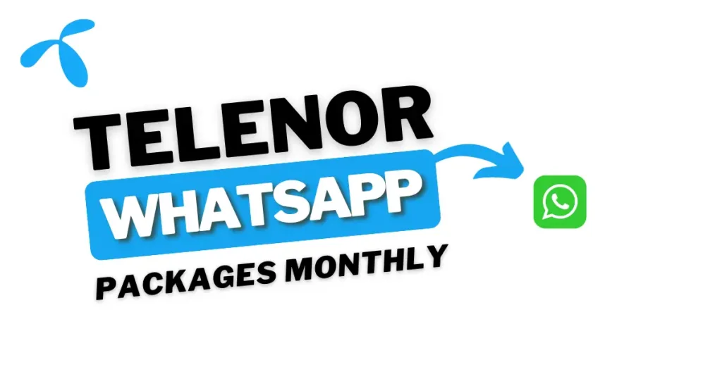 Telenor Monthly WhatsApp Packages