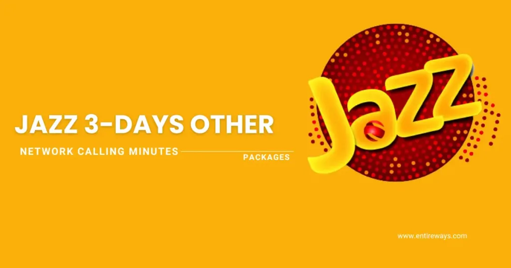 Jazz 3 Days Other Network Call Packages