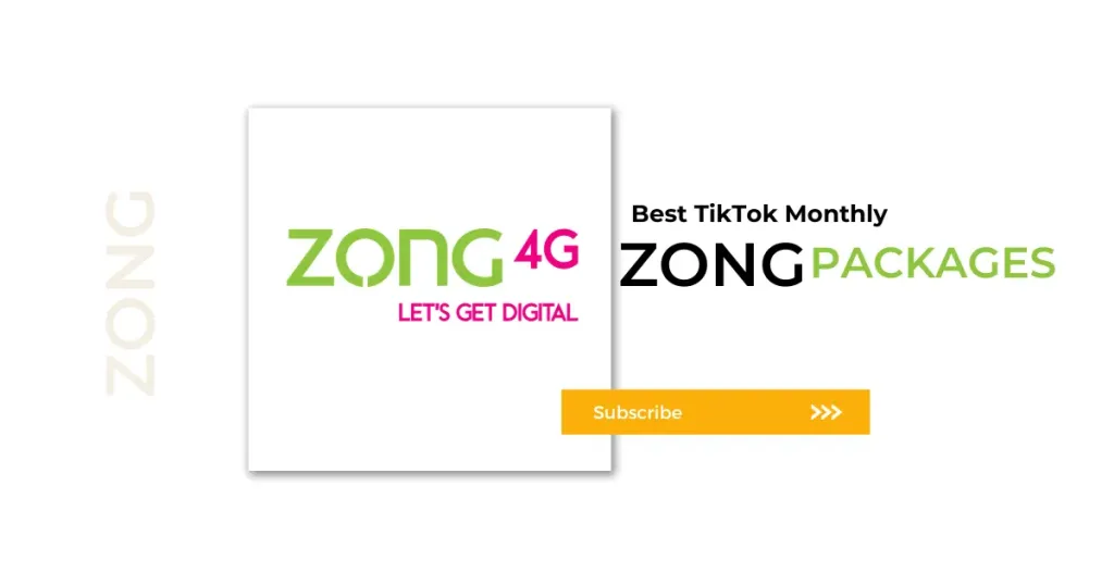 Names of Best Zong Daily TikTok Packages