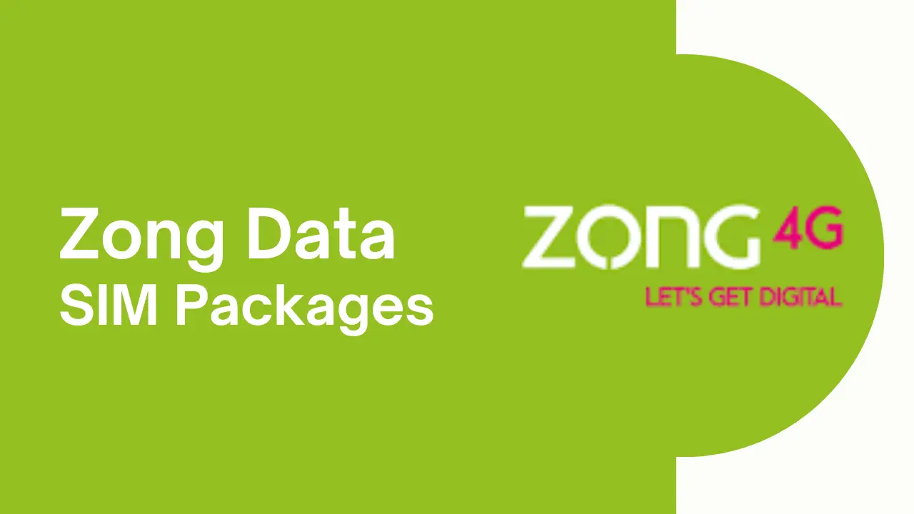 Zong Data SIM Packages