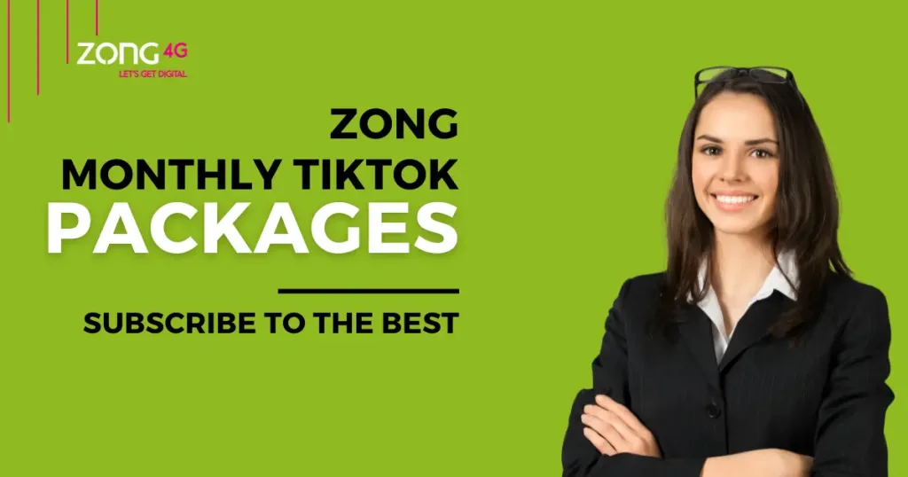 Zong Monthly TikTok Packages