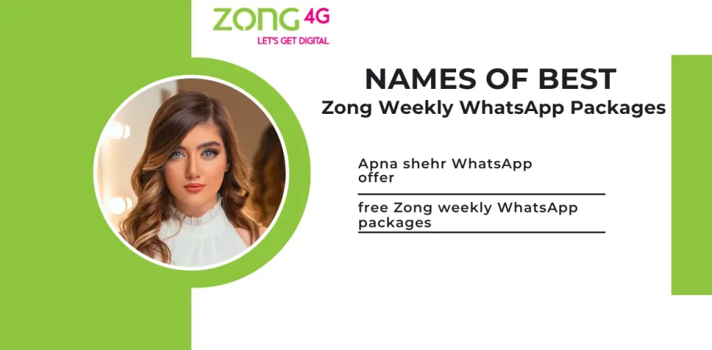 Names Of Best Zong Weekly WhatsApp Packages