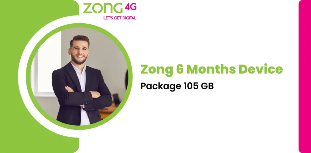 Zong 6 Months Device Packages 105 GB