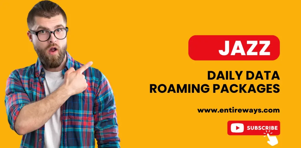 Jazz Daily Data Roaming Packages