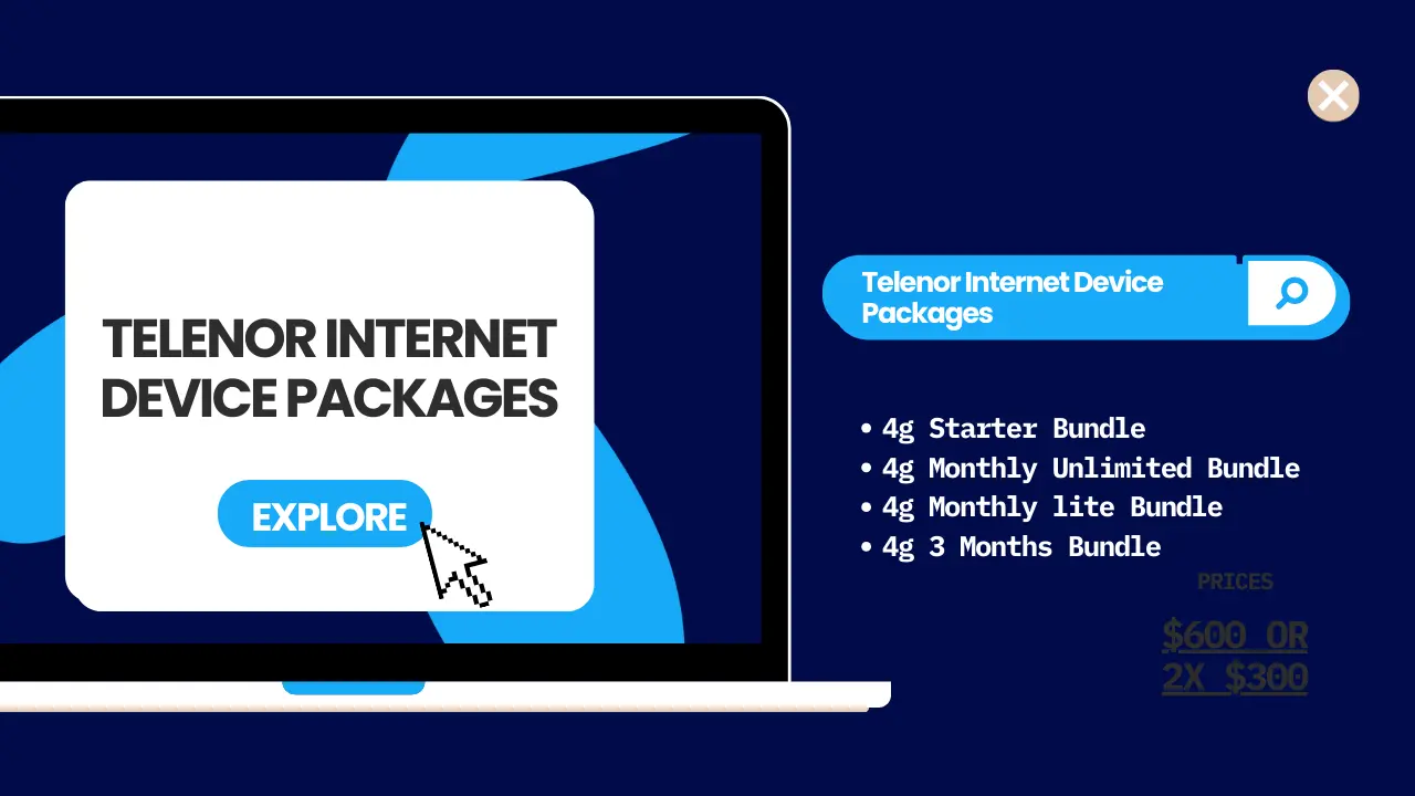 Telenor Internet Device packages